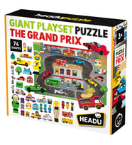 GIANT PLAYSET PUZZLE THE GRAND PRIX