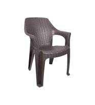 Mandella Queen Rattan Koltuk  (6 Adet) Kahverengi