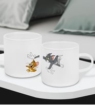 BK Gift Eğlenceli Kedi Tasarımlı 2’li Buzlu Cam Türk Kahvesi Fincanı-1, Sevgiliye Hediye, Arkadaşa Hediye, Anneye Hediye, Ofis Hesiyesi
