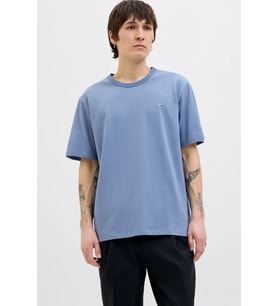 Jack & Jones Jprblualves Erkek Tişört 12276801 (Mavi)