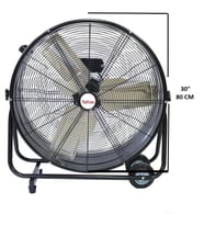 Taflan Kaşkar FLD-700 Sanayi Tipi Yer Vantilatörü 80 CM