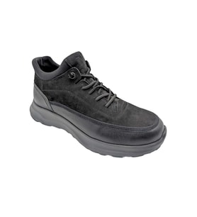 Voyager - M298  Erkek Hakiki Deri Spor Bot - SİYAH - 44