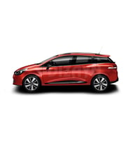 Renault Clio 4 Sporttourer Krom Yan Kapı Çıtası 4 Prç. 2012-2019