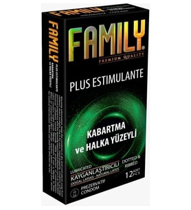 Family Plus Prezervatif Kondom Aloe veralı 1 kutu
