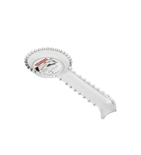 ŞEFFAF - PLASTİK BONCUKLU KEPÇE KAŞIK ÇIRPICI ALTLIK (5343)
