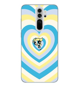 Xiaomi Redmi Note 8 PRO Uyumlu Powerpuff Bubbles Tasarımlı Şeffaf Telefon Kılıfı