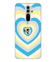 Xiaomi Redmi Note 8 PRO Uyumlu Powerpuff Bubbles Tasarımlı Şeffaf Telefon Kılıfı
