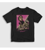 Presmono Unisex Çocuk Siyah Ryan Gosling Drive T-Shirt 440029tt