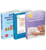 bebek sağlığı ve gelişimi seti 3 kitap