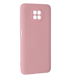 Newface Xiaomi Redmi Note 9 5G Kılıf Nano içi Kadife Silikon - Pembe