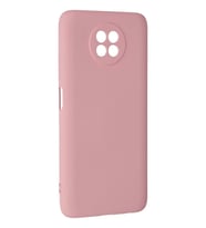 Newface Xiaomi Redmi Note 9 5G Kılıf Nano içi Kadife Silikon - Pembe