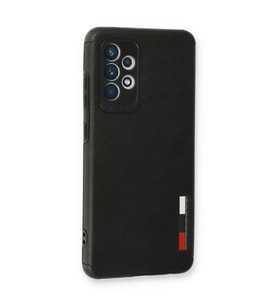 Samsung Galaxy A73 5g Kılıf Loop Deri Silikon - Siyah