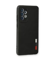 Samsung Galaxy A73 5g Kılıf Loop Deri Silikon - Siyah