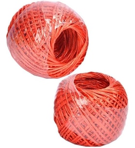 Amaçlı Plastik Kopmaz Uçurtma İpi Çamaşır İpi 2 Adet Renkli 100 Metre Naylon İp Çırpı İpi Çizim İnşaat Duvar İpi Kırmızı