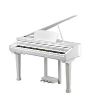 Kurzweil KAG100-WH Kuyruklu Dijital Piyano (Beyaz)  Mini Grand Tasarım Şık ve Modern