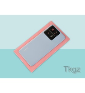 Xiaomi Mi 13T Arka Pil Batarya Kapağı Kapak ( Full Kamera Lensli ) PLASTİK MAVİ