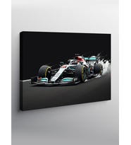Kanvas Tablo Formula 1 Araç Aksiyonu