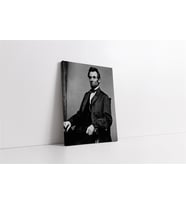 Abraham Lincoln Kanvas Tablo