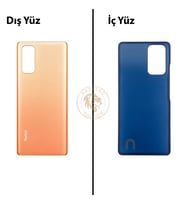 Xiaomi Redmi Note 10 Pro Gradyan Bronz Arka Pil Kapağı Batarya Kapağı Lazer Kesim Back Cover
