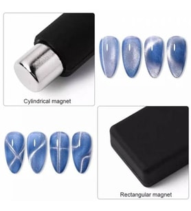 NAIL KEDİ GÖZÜ DÜZ VE YUVARLAK KALICI OJE MAGNETİ