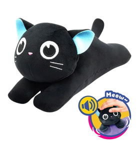 Silverlit Kneady Kitty Etkileşimli Pelüş Kedi Siyah 89276