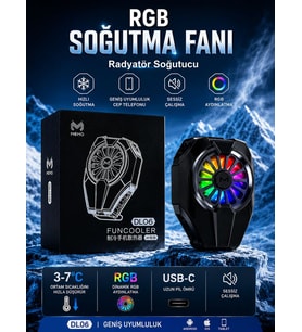 Radyatör Alüminyum Plakalı Cep Telefonu Sessiz Soğutucu Mobil Mute Game Soğutma PUBG Oyun Fanı
