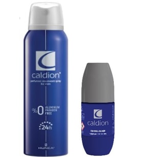 CALDİON Men Roll On 50ml & Deodorant 150ml – Erkekler İçin Kalıcı Ferahlık ve Güçlü Koruma