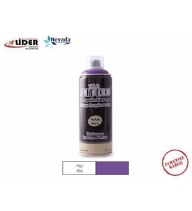 ARTDECO AKRİLİK SPREY BOYA 400 ML MOR Y-400-436 ÜCRETSİZ KARGO