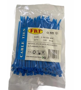 Mey İthalat® FRT Mavi 2,5x100 Kablo Bağı