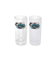 Ghostbastır Design Ankara Buzlu / Buzsuz Seçenekli Rakı Bardağı – 1 Adet Şık Sunum Bardağı 064