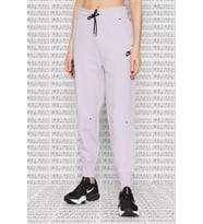 Nike Sportswear Tech Fleece Trousers Bol Kesim Kadın Lila Eşofman Altı