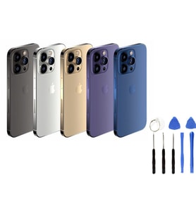 Apple İphone 14 Pro Arka Kapak +B7000 Yapıştırıcı+Tamir Seti (Yeşil)