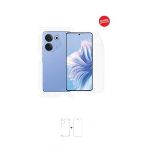 Tecno Camon 20 Pro Ön, Arka ve Yan 360 Derece Tam Kaplama Tpu Film
