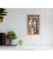 BK Home Rakı Tasarımlı Dekoratif Retro Ahşap Tablo-4