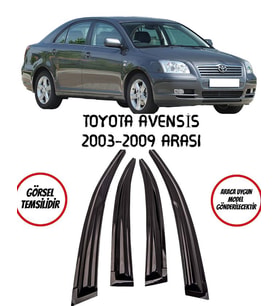Balp Toyota Avensis Cam Rüzgarlığı 4lü 2003-2009 Arası
