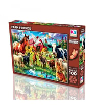 31507 Farm Friends 100 Parça Puzzle