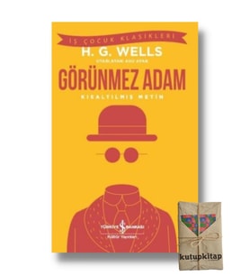 Kutupkitap Görünmez Adam Çocuklar için Öyküler Kısaltılmış Metin Okul Çağı 6-10 Yaş