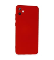 Samsung Galaxy A05 Kılıf Nano içi Kadife Silikon - Kırmızı