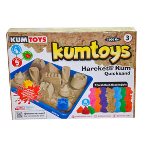 5329 Kumtoys, Hareketli Kum Seti 1000 gr / +3 yaş