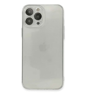 iPhone 13 Pro Max Kılıf Fly Lens Silikon - Şeffaf