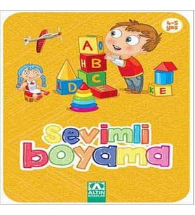 Sevimli Boyama - Sarı