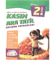 2.Sınıf Maarif Model Eğitici ve Eğlenceli Etkinliklerle Kasım Ara Tatil Çalışma Yaprakları