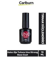 Tırnak Güçlendirici Elastik 48W Cihazlarda Kullanılan Kalıcı Oje Tutucu Uno Strong Base Coat 15 ml