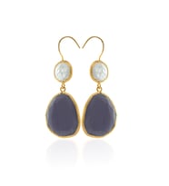 Kadir Jewellery 22 Ayar Altın Kaplama Kadın Sallantılı Küpe -El İşçiliği Ve Hipoalerjenik Küpe