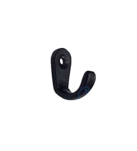 Tekli Bijuteri, Dekor Askısı - Siyah, 100 Adet, 10x18x22 mm TG-V 4646