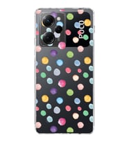 PrintiFy Xiaomi Poco X5 Pro ile Uyumlu 1mm Slim Fit Water Color 6 Baskılı Şeffaf  Kılıf