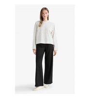 Defacto Wide Leg Geniş Bol Paça Siyah Kadın Pantolon D4150AX/BK27