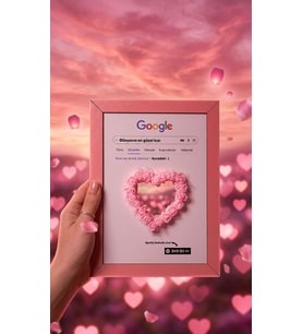 sevgiliye hediye google dünyanın en güzel kızı aynalı spotify barkodlu