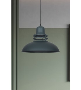 Modern Sıvama Metal Sarkıt Avize, Antrasit Renk, Cafe ve Mutfak İçin