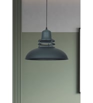 Modern Sıvama Metal Sarkıt Avize, Antrasit Renk, Cafe ve Mutfak İçin